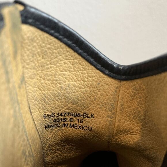 FRYE Boots Black Leather Melissa Button Short Ankle Booties Women's Size 5.5 - Picture 9 of 11